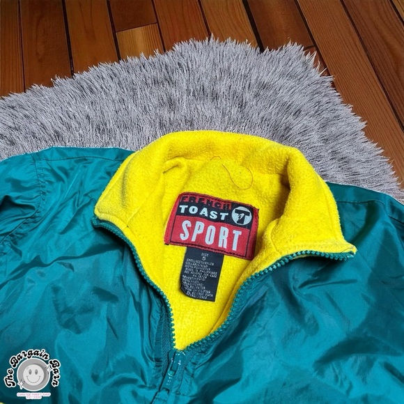 Rare Vintage 90s French Toast Greenbay Kids Youth Size 5 Warm Windbreaker Jacket - Picture 3 of 5